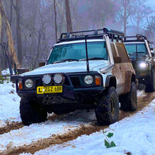 Load image into Gallery viewer, Eliteweld Alpha Winch Bar (GQ Patrol, y60 Wagon or Ute)