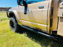 Load image into Gallery viewer, Alpha Winchbar with Scrubs and Rock Sliders (gq patrol ute)